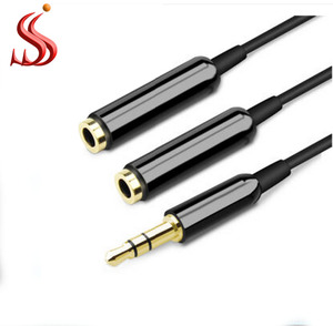 Bán Buôn <span class=keywords><strong>3</strong></span>.5Mm 1/8 Stereo Nam <span class=keywords><strong>Mini</strong></span> Cắm Để 2 Nữ <span class=keywords><strong>RCA</strong></span> Jack Âm Thanh Và <span class=keywords><strong>3</strong></span>.5Mm Để <span class=keywords><strong>RCA</strong></span> <span class=keywords><strong>3</strong></span>.5Mm Stereo Để <span class=keywords><strong>3</strong></span> <span class=keywords><strong>RCA</strong></span> Nữ Cáp - Product Image 2