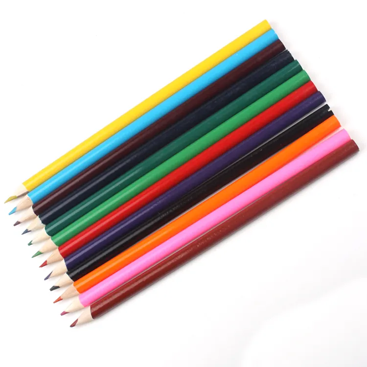 Huahao العلامة التجارية بالجملة مخصص صديقة للبيئة vimineous الملونة مجموعة أقلام تلوين القلم