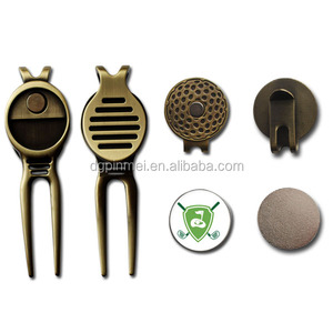 Bianco golf ball marker golf divot ha preso per sublimazione - Product Image 3