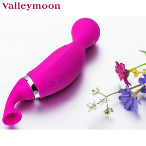 Valleymoon 3002 silicona juguetes masaje clítoris pezón coquetear electro estimulación vibrador - Product Image 3