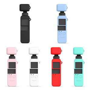 Funda de silicona para cardán de mano, <span class=keywords><strong>carcasa</strong></span> de cámara a prueba de deslizamiento, accesorios para DJI <span class=keywords><strong>OSMO</strong></span> <span class=keywords><strong>Pocket</strong></span> - Product Image 1