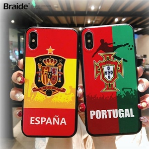 2018 Copa del Mundo de la bandera nacional TPU <span class=keywords><strong>PC</strong></span> cubierta de la caja del teléfono para el iPhone 8 más - Product Image 5