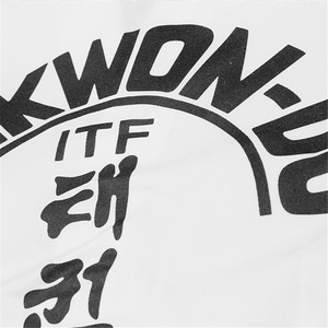 Dobok <span class=keywords><strong>ITF</strong></span>/<span class=keywords><strong>TKD</strong></span>/kárate/Uniforme de Taekwondo, gran oferta, muestra, envío gratis - Product Image 4