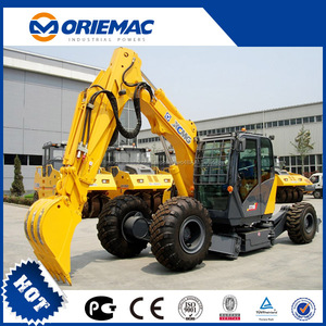 La chine A Fait <span class=keywords><strong>Pelle</strong></span> <span class=keywords><strong>xcmg</strong></span> XE150W 15 tonnes <span class=keywords><strong>pelle</strong></span> sur pneus à vendre - Product Image 1