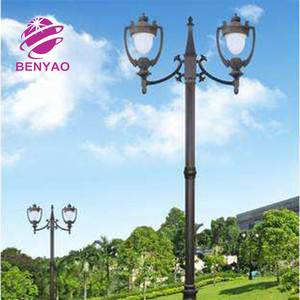 Buena reputación de hierro fundido luz Residencial lámpara polos - Product Image 2