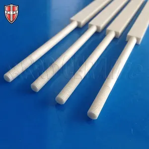 Rod Ceramic Alumina And Zirconia Ceramic Threaded Rods