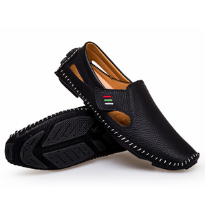 Up-1122r Wholesale China Casual Footwear Men PU <strong>Leather</strong> <strong>Slip</strong> <strong>on</strong> <strong>Shoes</strong> for Summer - Product Image 2