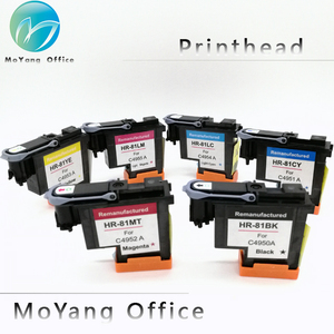 Huanyang — tête d'impression, pour imprimante Hp 81, pour modèles C4950A, C4951A, C4952A, C4953A, C4954A, C4955A, pour styjet 5500 - Product Image 1