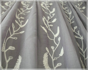 Broderie professionnelle en coton embrasse rideau - Product Image 2