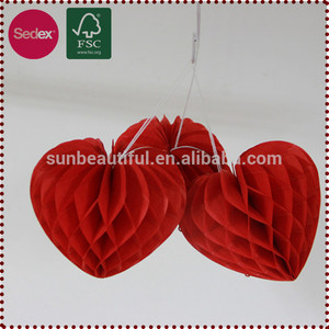 Decoración colgante bola panal <span class=keywords><strong>de</strong></span> papel para decoración <span class=keywords><strong>matrimonio</strong></span> - Product Image 1