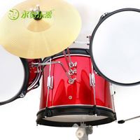 2025 Alat Musik Favorit Terlaris Berkualitas Tinggi Set Drum Akustik Anak Alat Musik Desain Unik Jazz 5-Piece Drum