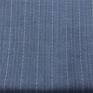 New Sọc Polyester Viscose/Rayon Vải Suiting Của Người Đàn Ông Phù Hợp Với Quần Quần Phù Hợp Với TR Vải - Product Image 3