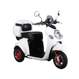 EEC 2 seat mobility scooter adult electric tricycle with factory price three wheel e-tricycle