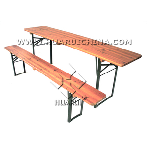 Commercio all'ingrosso di caffè banchetto del partito a buon mercato noleggio albergo bistrot abete pino ristorante in legno di pino di legno scuola birra bench table set set - Product Image 4