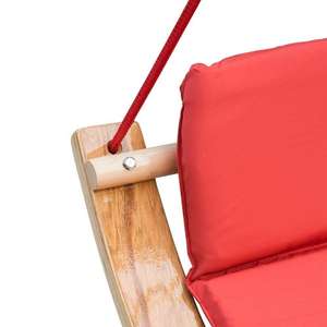 Chaise <span class=keywords><strong>hamac</strong></span> suspendue de luxe pour l'extérieur avec repose-pieds, chaise <span class=keywords><strong>hamac</strong></span> suspendue avec porte-gobelet - Product Image 3