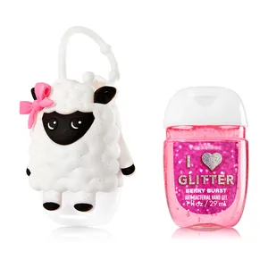 Dongguan BONHERE Factory Supply Cheap Silicone BBW Animal 3d Hand Sanitizer Holder