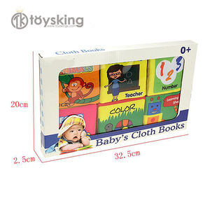 Libro Sensoriale per Neonati - Libro Educativo in Tessuto Morbido con Carta Sonora, Giocattolo per l'Allenamento della Presa Palmare 0-12 Mesi - Product Image 5