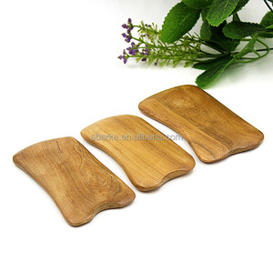 Tablero de madera Gua Sha para masaje corporal, tablero de madera para raspar el cuerpo, herramientas Gua Sha - Product Image 4
