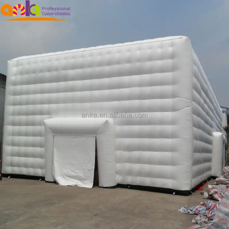 Customized giant inflatable big air ice cube bubble tent for party wedding promotional house tents