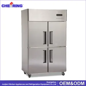 1.0LG 4 Doors Double-Temperature Static Cooling/Fancooling Reach-In Kitchen Freezer