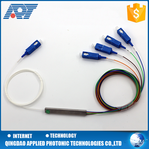 Pérdida de inserción baja CATV óptica óptica tubo de acero de 4 vías de fibra óptica 1x4 PLC splitter conector - Product Image 6