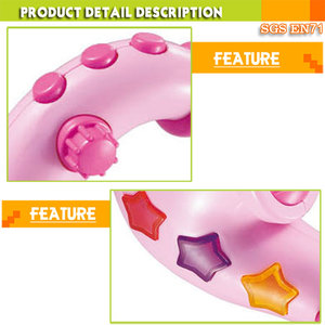 Saxofón <span class=keywords><strong>de</strong></span> <span class=keywords><strong>guitarra</strong></span> rosa para niña, instrumento Musical <span class=keywords><strong>de</strong></span> juguete, 2019 - Product Image 3