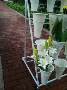 Exhibidor de <span class=keywords><strong>Flores</strong></span> Metálico, 15 Cubos, Estante para Tienda de Plantas, Exhibidor de <span class=keywords><strong>Flores</strong></span> Metálico - Product Image 2
