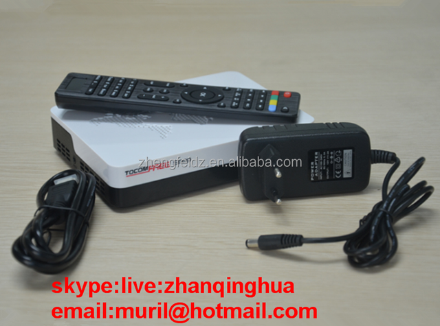 Tocomsat Receiver Satellite Tocomfree S929 Remote Control With iptv for Latin America AZSAT S966 Azamerica S1001 SKYSAT America