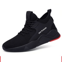 Nouveaux produits en Chine marché noir en cours d'exécution chaussures de sport pour hommes en ligne
