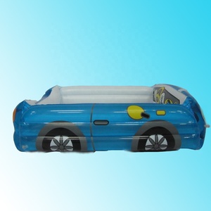 Piscina Gonfiabile per Bambini in PVC da 5MM, Design Auto, Ecologica, Impermeabile, Pieghevole, Portatile e Leggera per l'Estate - Product Image 4