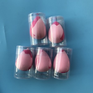Mélangeur éponge de beauté avec logo personnalisé direct d'usine bouffées cosmétiques de marque privée bas quantité minimale de commande - Product Image 5