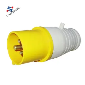 Wenzhou Factory SF-013-4 IP44 110V~130V 16A 2P+E Industrial Plug