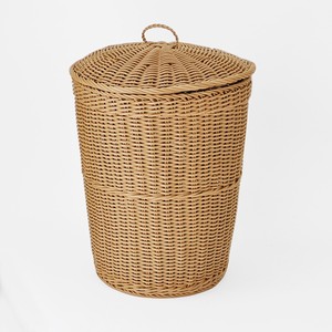 แฮนด์เมด p.p. ตะกร้าซักผ้าหวายพร้อมที่จับ - Product Image 2