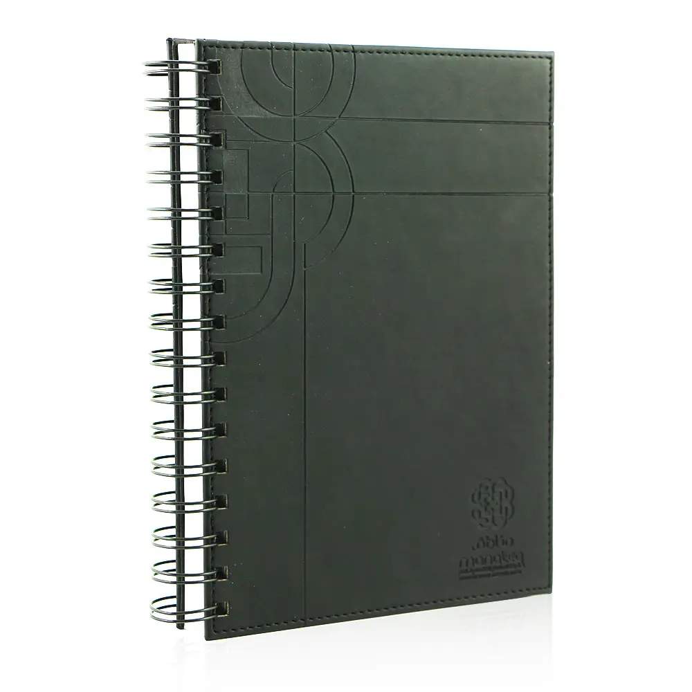 Custom A4 A6 A5 spiraal gebonden notebook met aangepaste afdrukken school notebook cover ontwerpen planner dagboek afdrukken journal