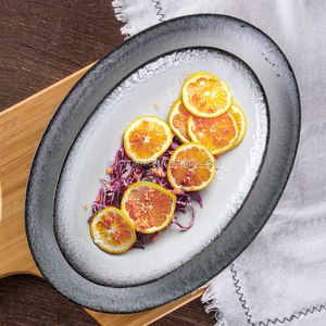 Juego de vajilla de cerámica de lujo, <span class=keywords><strong>platos</strong></span> de cena de <span class=keywords><strong>porcelana</strong></span> de cerámica de lujo, precio barato de fábrica, gran oferta - Product Image 3