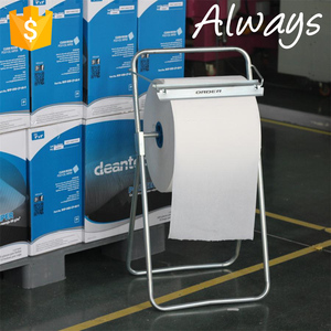 Rouleau de papier toile industrielle jumbo de 900 pièces, lingettes de nettoyage d'<span class=keywords><strong>atelier</strong></span> blanches - Product Image 4