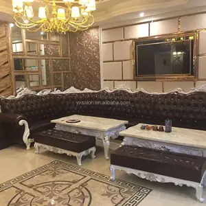 Diskon Besar Sofa KTV Ungu Luxuary Kualitas Terbaik (HB214)