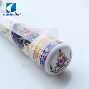 Cathylin أدوات مطبخ الفولاذ المقاوم للصدأ مقبض السيراميك جولة عجلة آلة قطع البيتزا - Product Image 5
