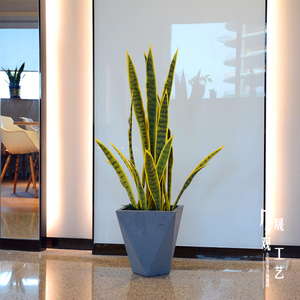 <span class=keywords><strong>Planta</strong></span> ornamental artificial para decoración de interiores, <span class=keywords><strong>planta</strong></span> de <span class=keywords><strong>serpiente</strong></span> bonsái, sansevieria Agave - Product Image 2