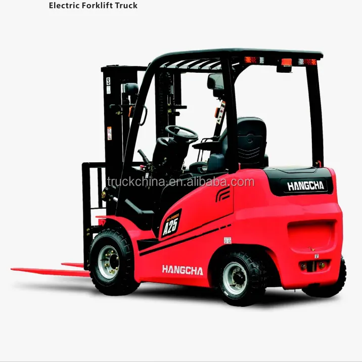 HANGCHA AC Motor mini four wheels electric forklift truck 1.5tons 3m lift height
