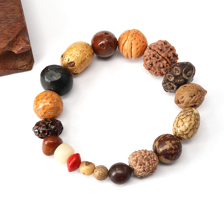 Lucky Buddhist - Braccialetto Buddista Tibetano + Ciondolo/Collana