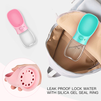 Bouteille d'eau Portable pour chiens, accessoires de voyage en plastique, vente en gros, usine