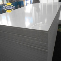 Jinbao – feuille de plastique PVC blanc 18mm 20mm, feuille de mousse PVC pour armoire de cuisine 10mm
