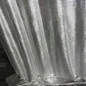 Cortina de metal com lantejoulas/tecido de lantejoulas/cortina de lantejoulas de prata - Product Image 1