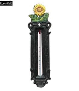 Offres Spéciales décoration de la maison en fonte thermomètre mural d'extérieur - Product Image 4