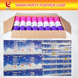 India best selling cheap party decorations online reusable compressed air can Pink coils bulk - Product Image 2