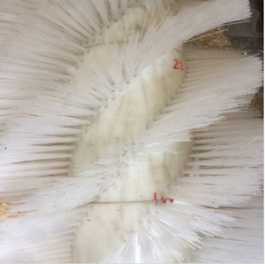 Brosse rotative à cylindre en spirale industrielle, convoyeur à bande, rouleau de nettoyage - Product Image 6