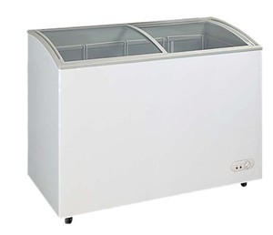el supermercado de crema de hielo de vidrio pantalla de la puerta del congelador en el pecho - Product Image 1