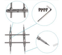 Clé à molette à 3 trous de type lentille, outils de vente en gros à bas prix pour appareil photo reflex numérique, télescope, lampe torche
