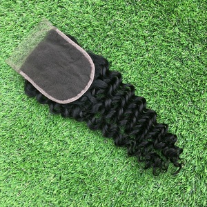 <span class=keywords><strong>Alibaba</strong></span> Expresso Preço Por Atacado Excelente Qualidade Cabelo Yoody Lace Encerramento Cabelo Virgem Brasileiro de 10 ''-20'' Polegada 4*4 Encaracolado - Product Image 4